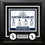 MLB Baseball Photo Picture Frame Kit - Chicago White Sox (Gray Matting, Black Trim)