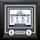 MLB Baseball Photo Picture Frame Kit - Chicago White Sox (Gray Matting, Black Trim)