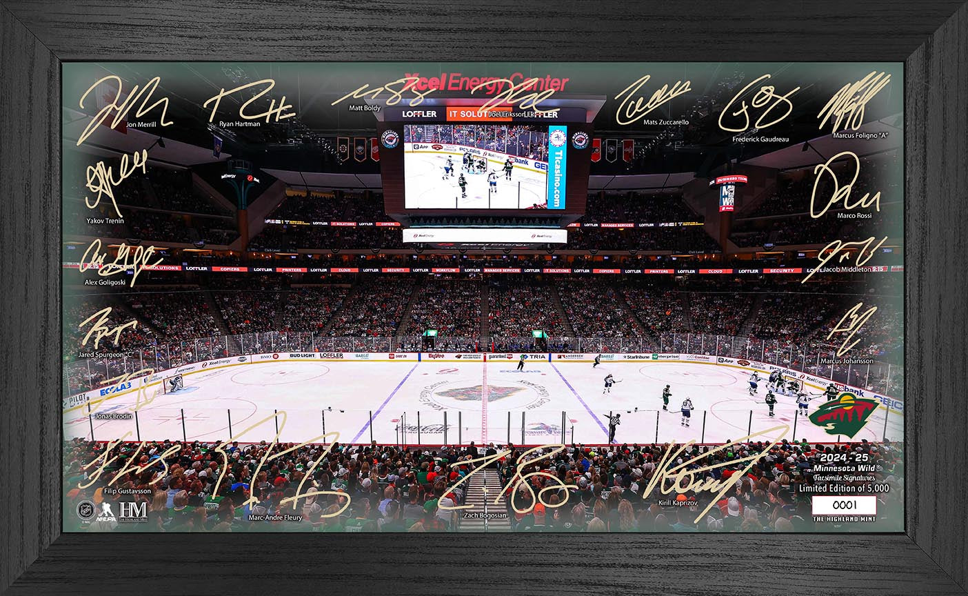 Minnesota Wild 2024-25 Signature Rink - Sports Collectibles, Sports Memorabilia, Sports Fan Shop, Sports Gifts