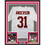 Framed Autographed/Signed Will Anderson "Terminator" 35x39 Alabama White College Football Jersey Beckett BAS COA