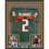 Framed Autographed/Signed Willis McGahee "01 Champs" 35x3 Miami Green College Football Jersey Beckett BAS COA