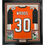 Framed Autographed/Signed Ickey Woods 35x39 Cincinnati Orange Football Jersey JSA COA