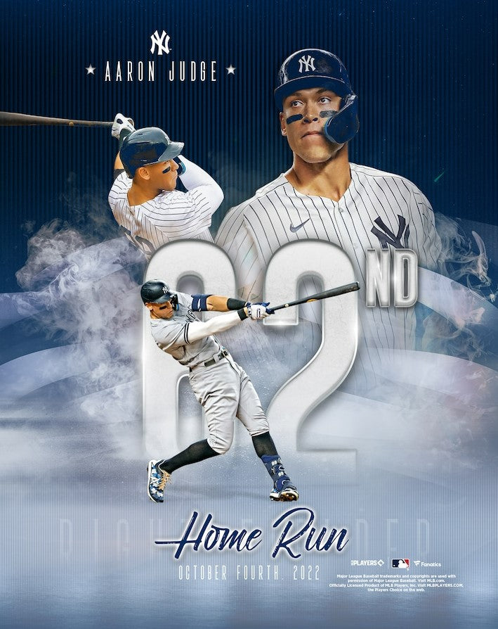 Aaron Judge AL Record 62nd Home Run New York Yankees 8" x 10" Baseball Collage Photo - Sports Collectibles, Sports Memorabilia, Sports Fan Shop, Sports Gifts