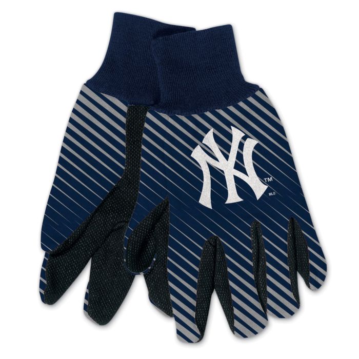 New York Yankees Adult Two-Tone Gloves - Sports Collectibles, Sports Memorabilia, Sports Fan Shop, Sports Gifts