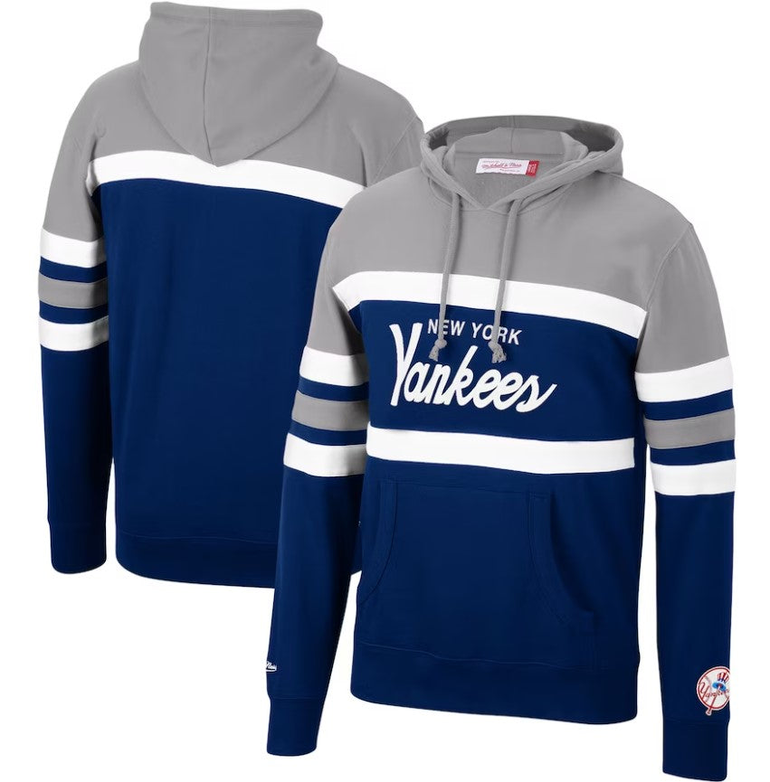 New York Yankees Mitchell & Ness Head Coach Hoodie - Sports Collectibles, Sports Memorabilia, Sports Fan Shop, Sports Gifts