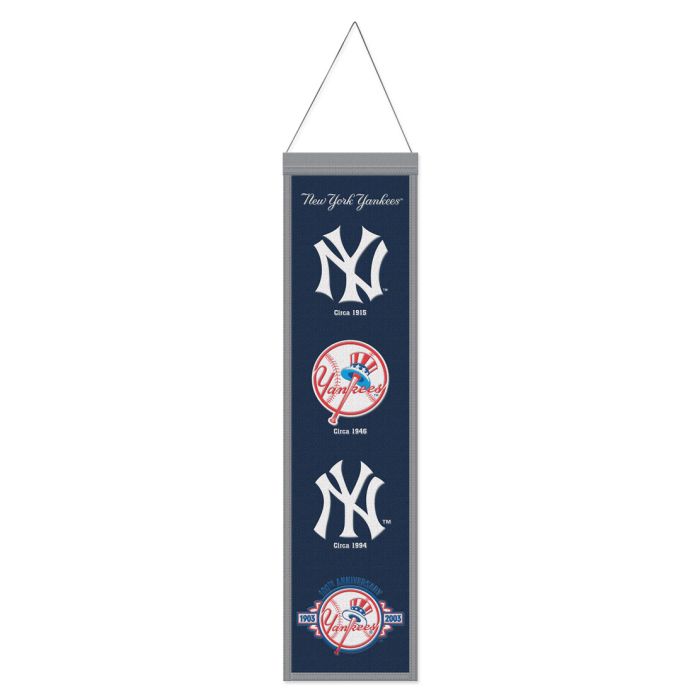 New York Yankees 8" x 32" Wool Banner - Sports Collectibles, Sports Memorabilia, Sports Fan Shop, Sports Gifts