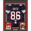 Framed Autographed/Signed Zach Ertz 35x39 Arizona Black Football Jersey JSA COA