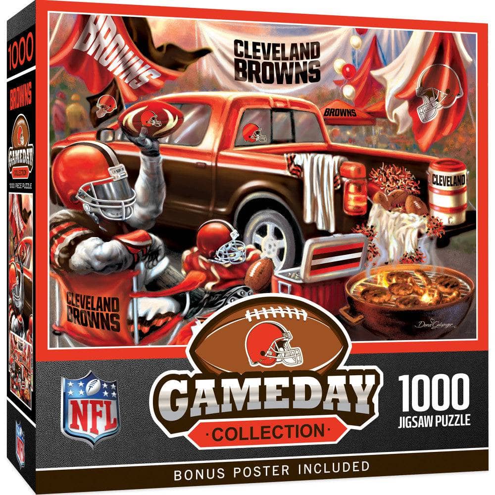 Cleveland Browns Gameday 1000-Piece Jigsaw Puzzle