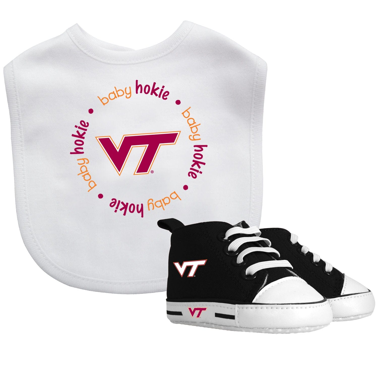Virginia Tech Hokies 2-Piece Baby Gift Set - Sports Gifts, Sports Memorabilia, Sports Collectibles, Fan Shop