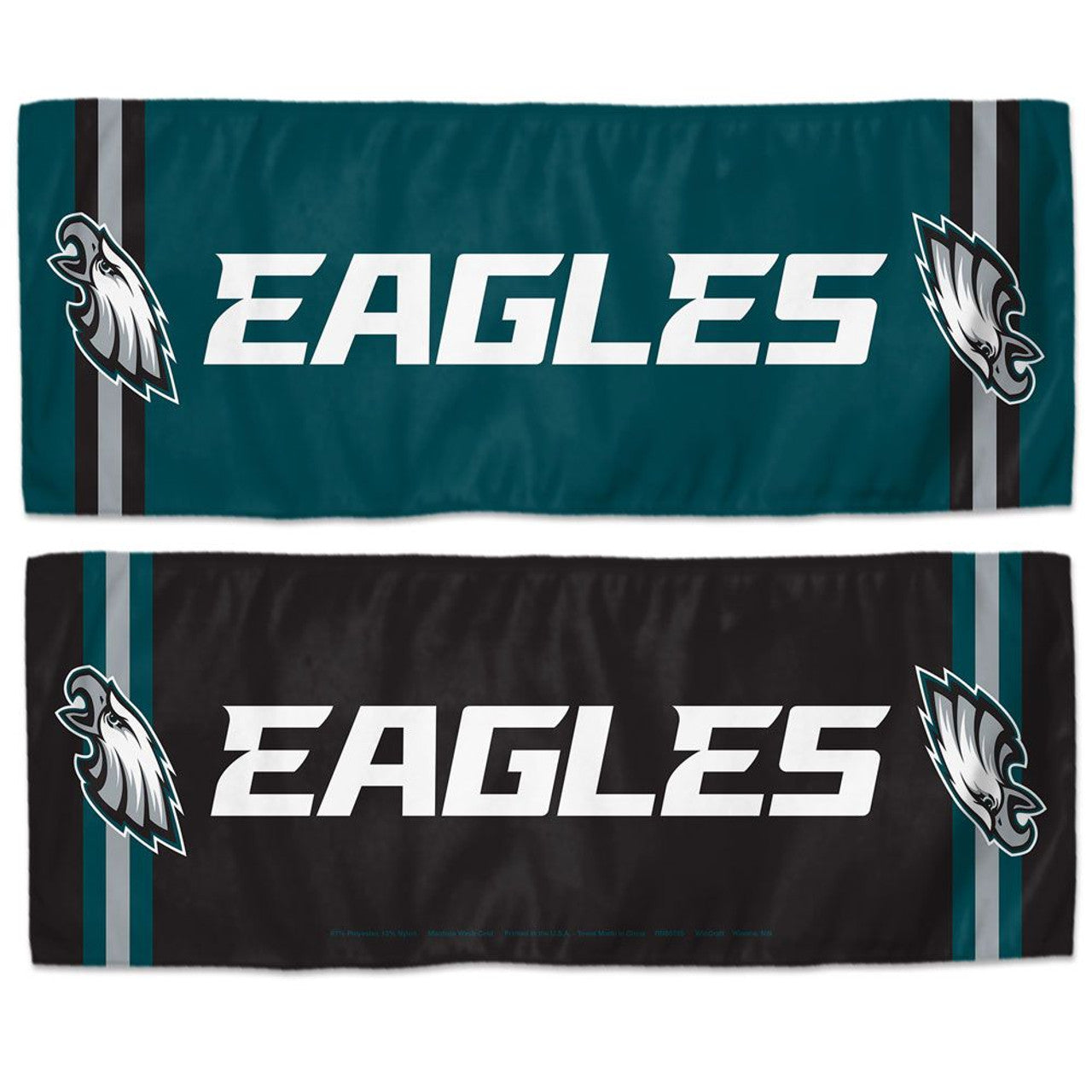 Philadelphia Eagles Cooling Towel 12x30 - Sports Collectibles, Sports Memorabilia, Sports Fan Shop, Sports Gifts