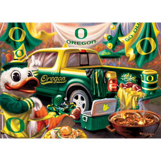 Oregon Ducks - Gameday 1000 Piece Jigsaw Puzzle - 757 Sports Collectibles