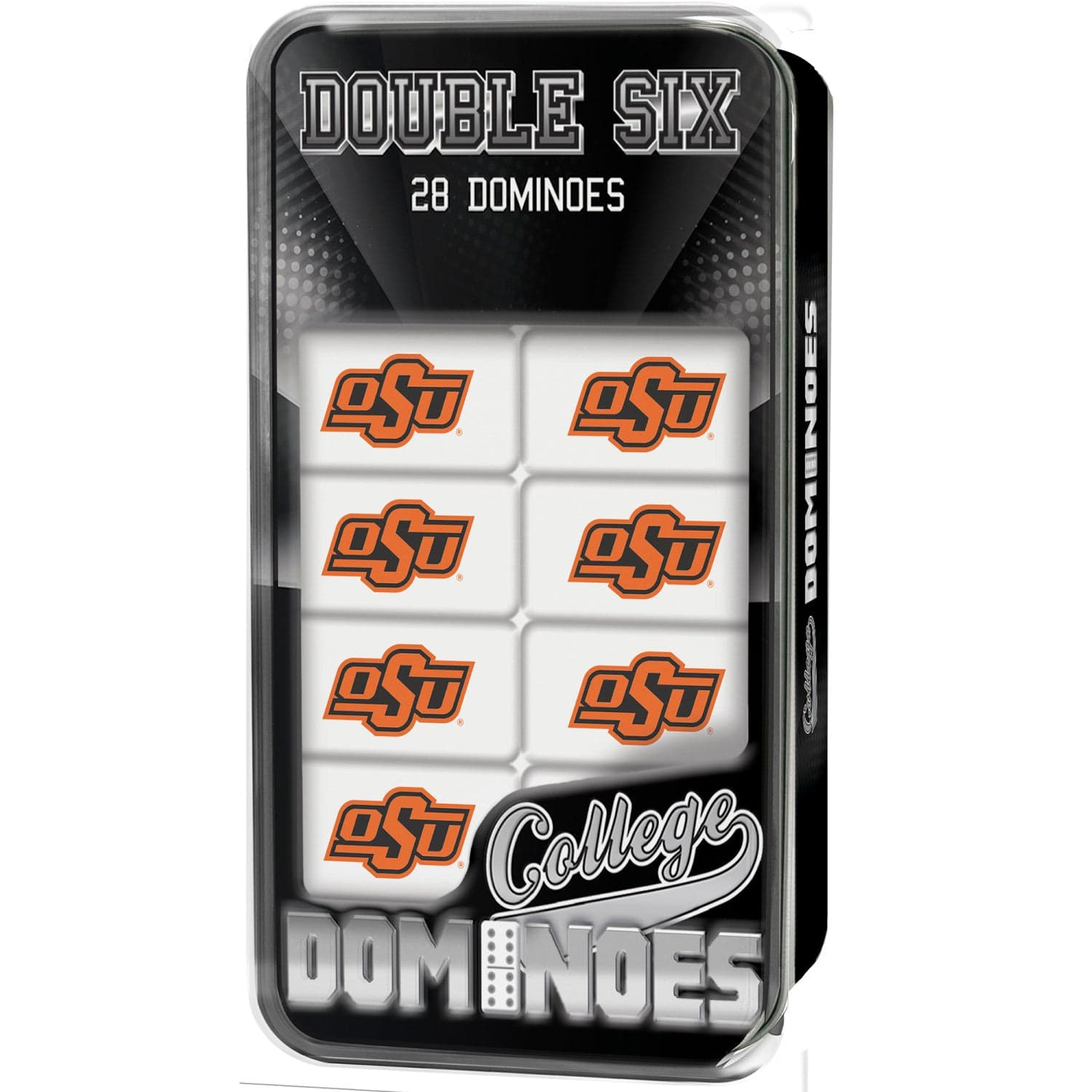 Oklahoma State Cowboys Official Dominoes Set - Sports Gifts, Sports Memorabilia, Sports Collectibles, Fan Shop