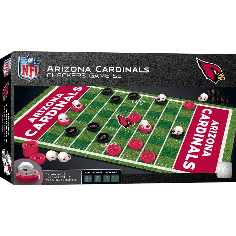 Arizona Cardinals Checkerboard Game - Sports Gifts, Sports Memorabilia, Sports Collectibles, Fan Shop