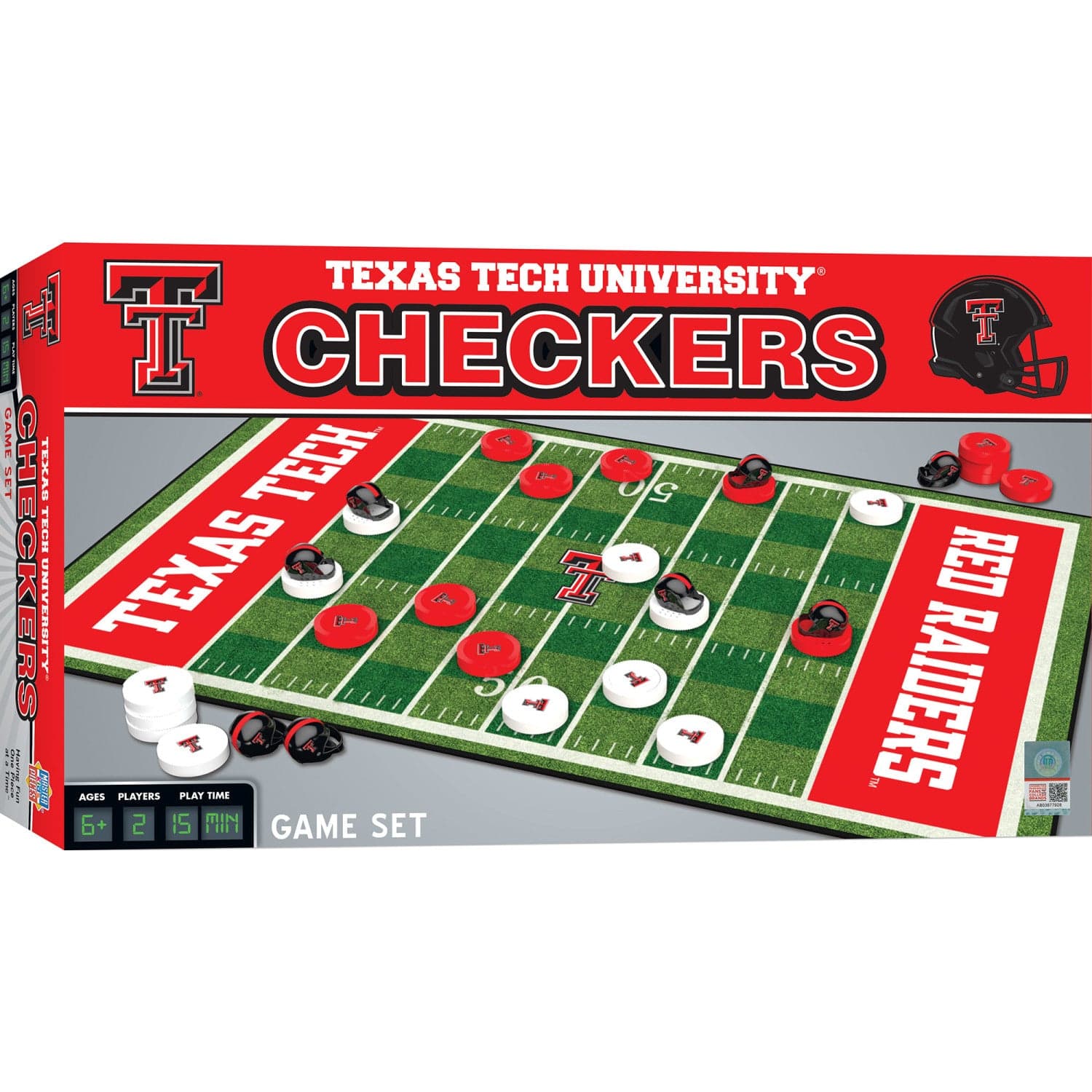 Texas Tech Red Raiders Checkers Game Set - Sports Gifts, Sports Memorabilia, Sports Collectibles, Fan Shop