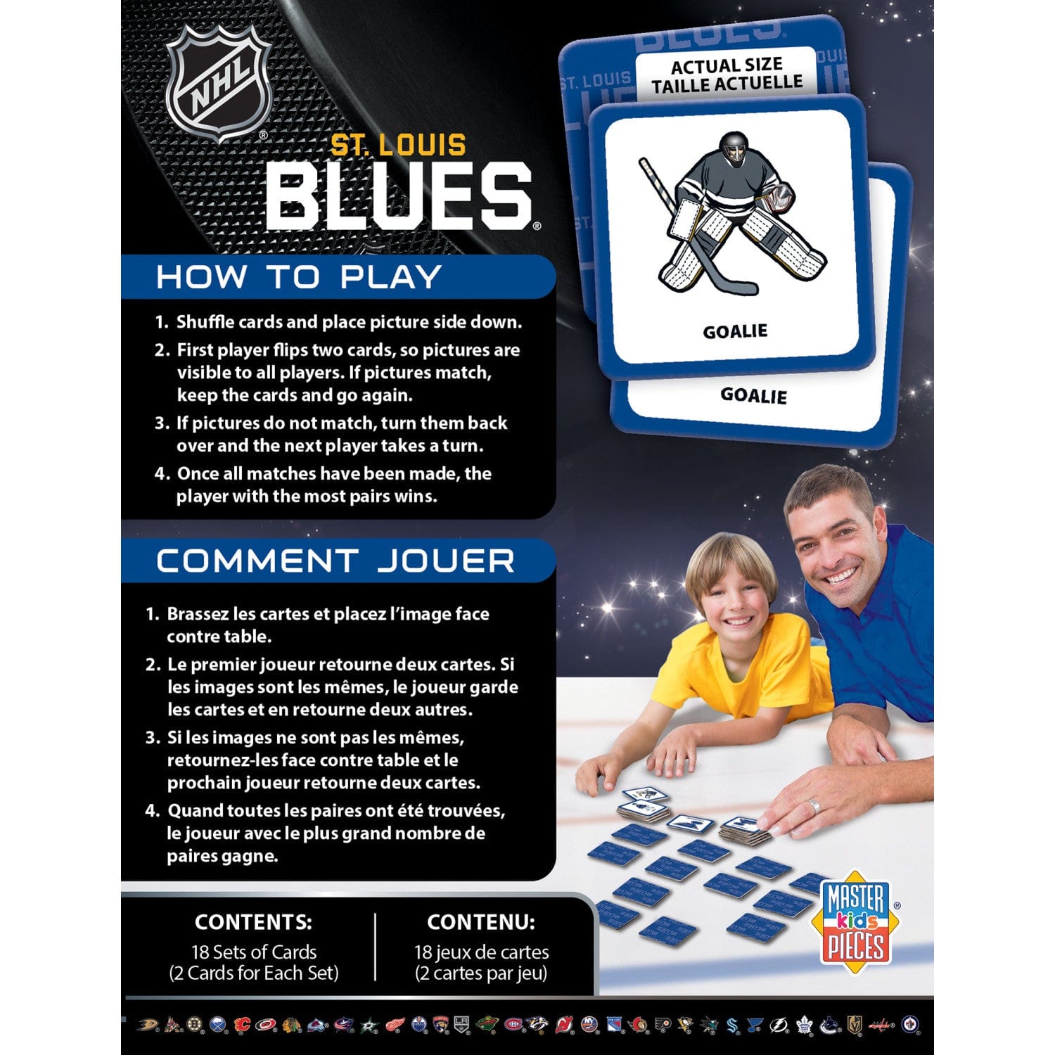 St. Louis Blues Matching Game