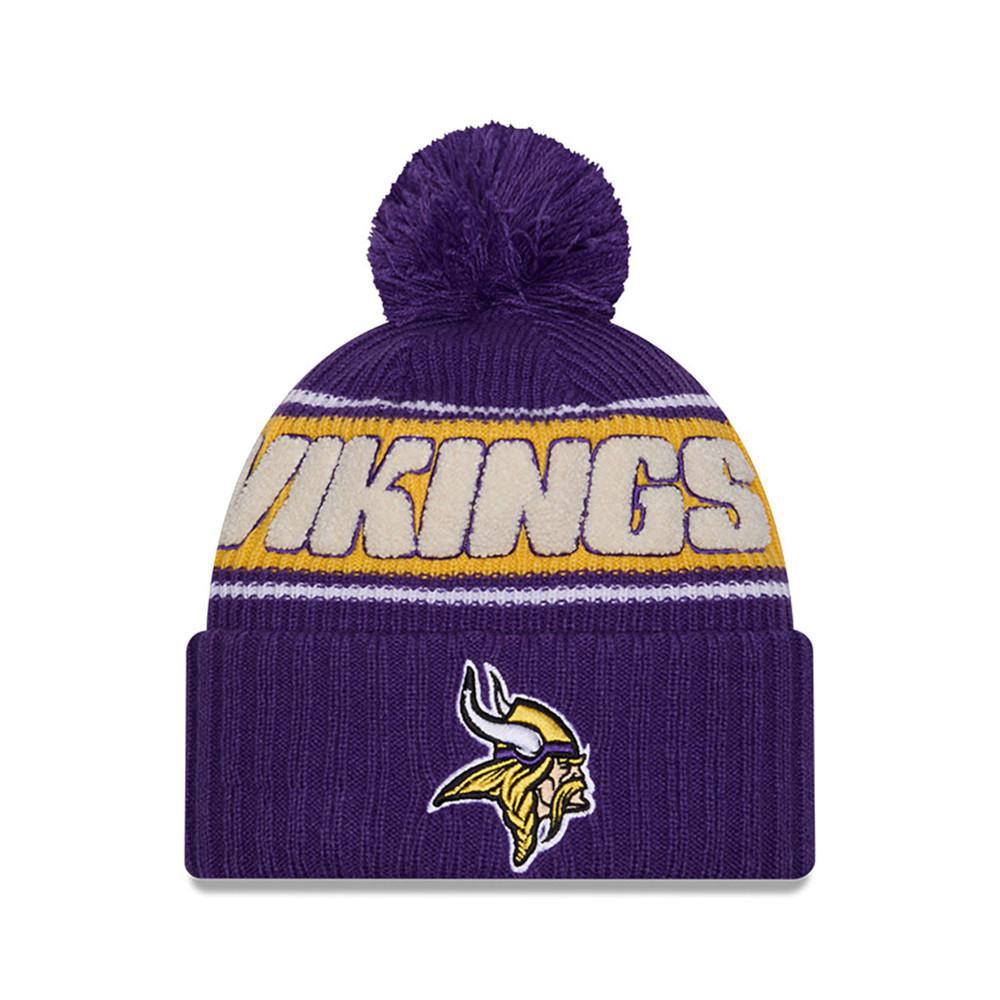 Vikings 2024 New Era Sideline Sport Knit - Sports Collectibles, Sports Memorabilia, Sports Fan Shop, Sports Gifts