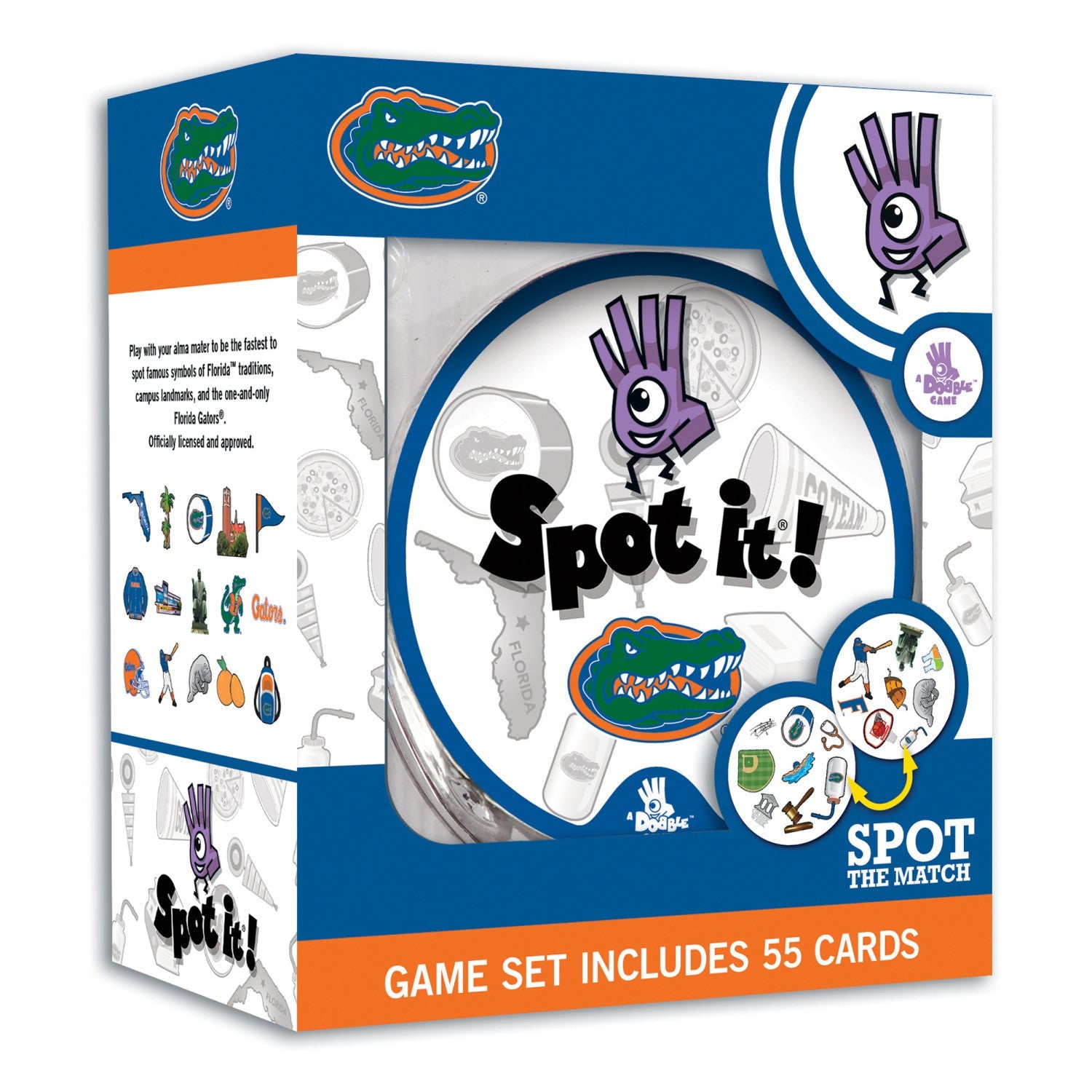 Florida Gators Spot It! Card Game - 757 Sports Collectibles