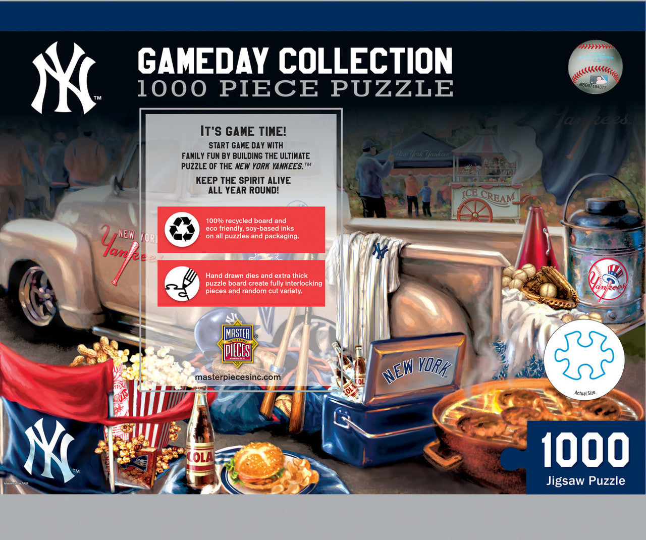 New York Yankees Gameday - 1000 Piece MLB Sports Puzzle