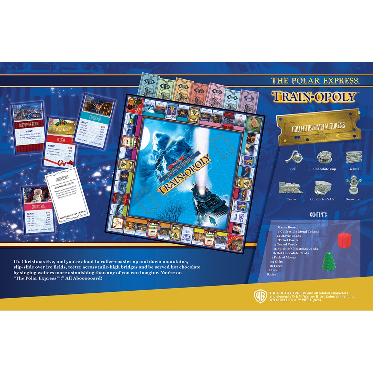 The Polar Express Opoly - 757 Sports Collectibles