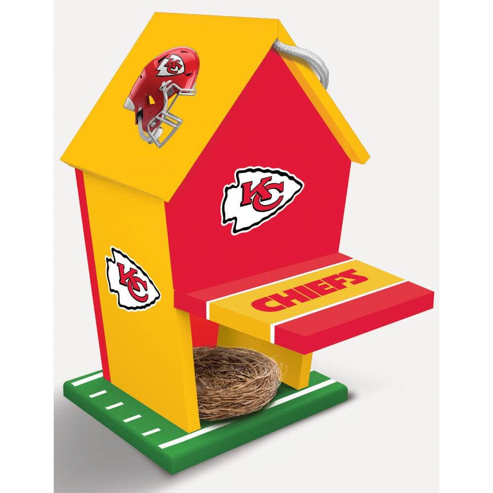 Kansas City Chiefs NFL Birdhouse - Sports Gifts, Sports Memorabilia, Sports Collectibles, Fan Shop
