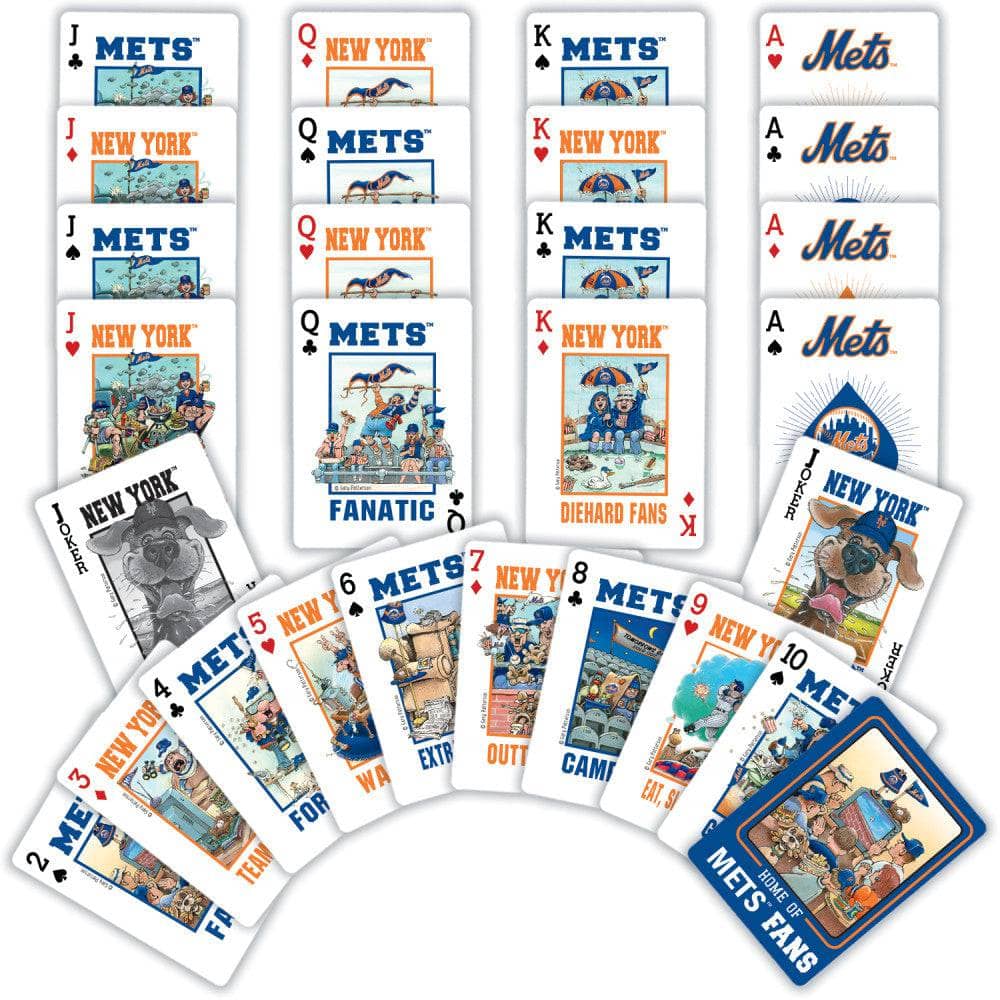 New York Mets Fan Deck Playing Cards - 54 Card Deck