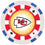 Kansas City Chiefs 100 Piece Poker Chip Set