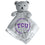 TCU Horned Frogs Security Bear - Gray - Sports Gifts, Sports Memorabilia, Sports Collectibles, Fan Shop