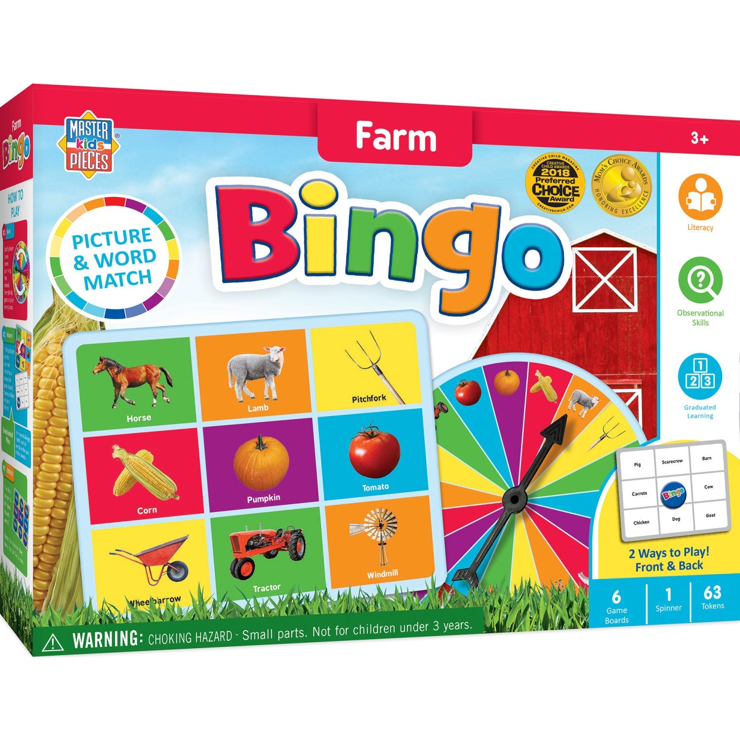 Farm Bingo Game - 757 Sports Collectibles