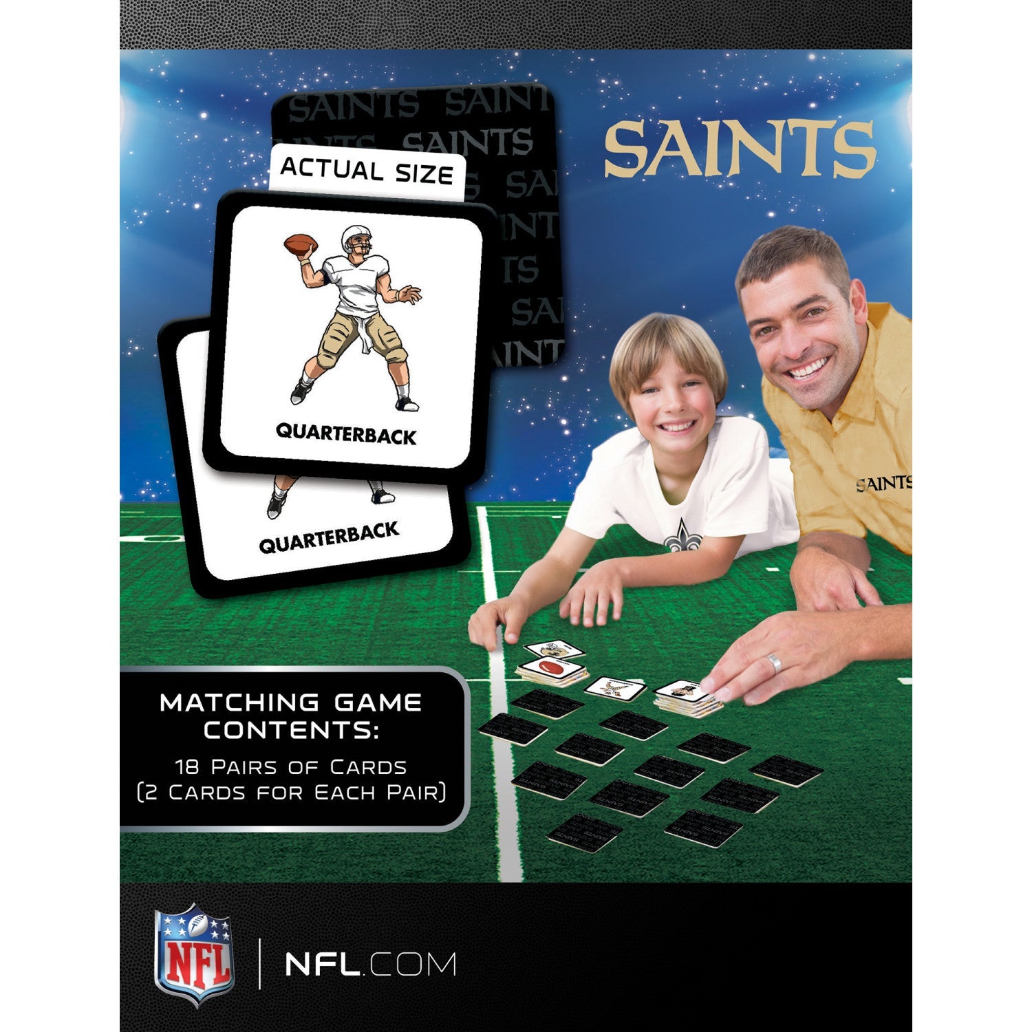 New Orleans Saints Matching Game - 757 Sports Collectibles