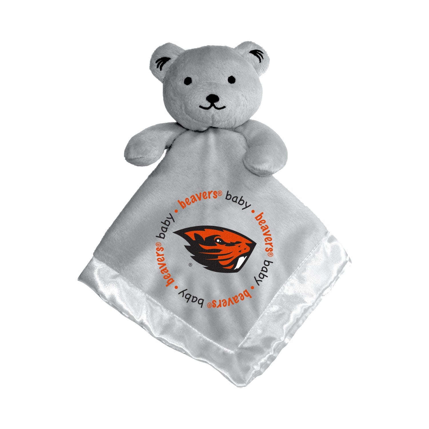 Oregon State Beavers Security Bear Gray Plush Toy - Sports Gifts, Sports Memorabilia, Sports Collectibles, Fan Shop
