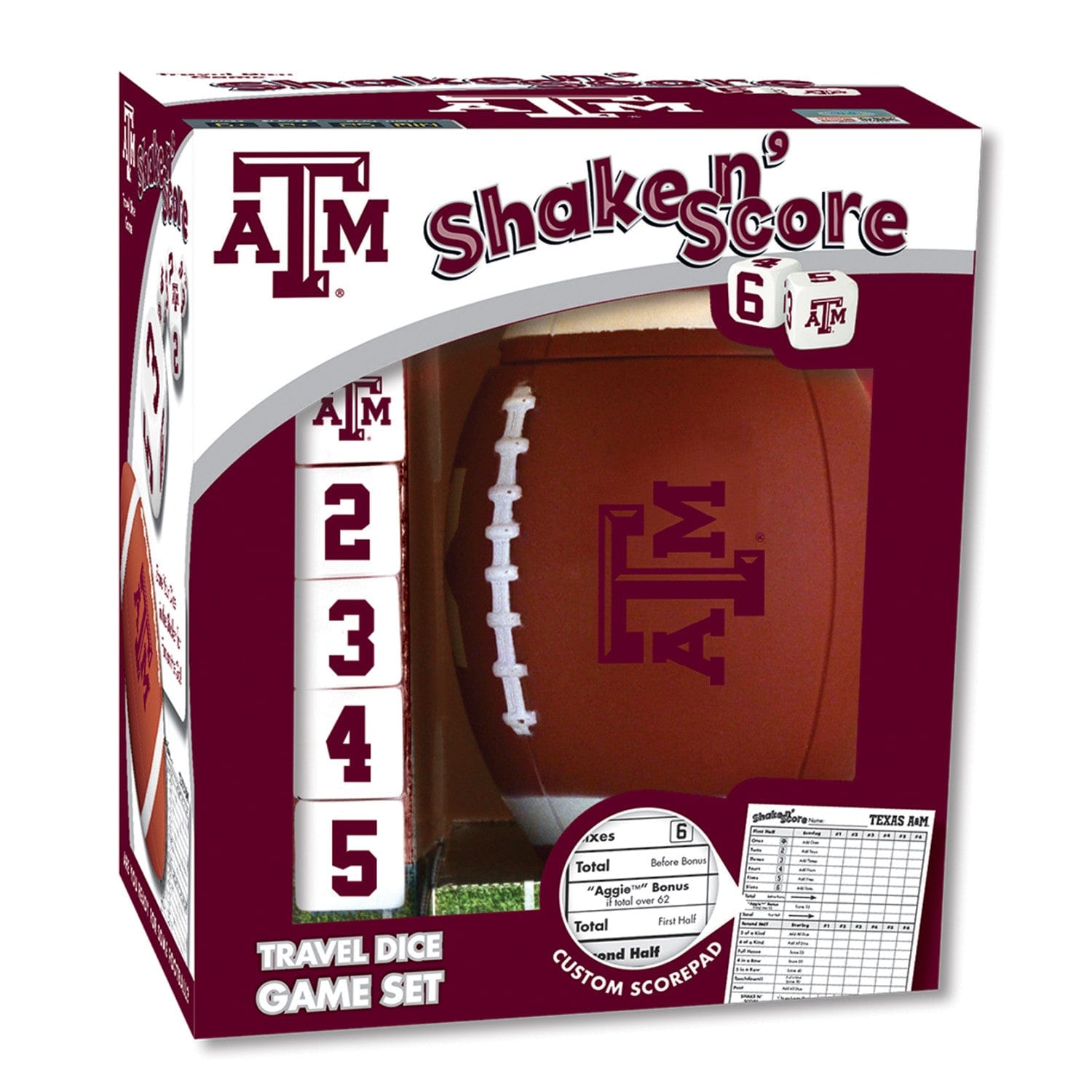 Texas A&M Aggies Shake n' Score Game - Sports Gifts, Sports Memorabilia, Sports Collectibles, Fan Shop