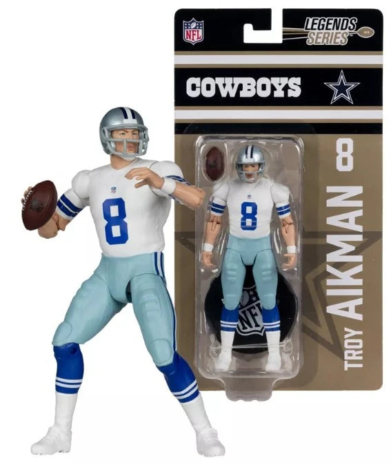 Troy Aikman (Dallas Cowboys) McFarlane NFL 6" Articulated Figure