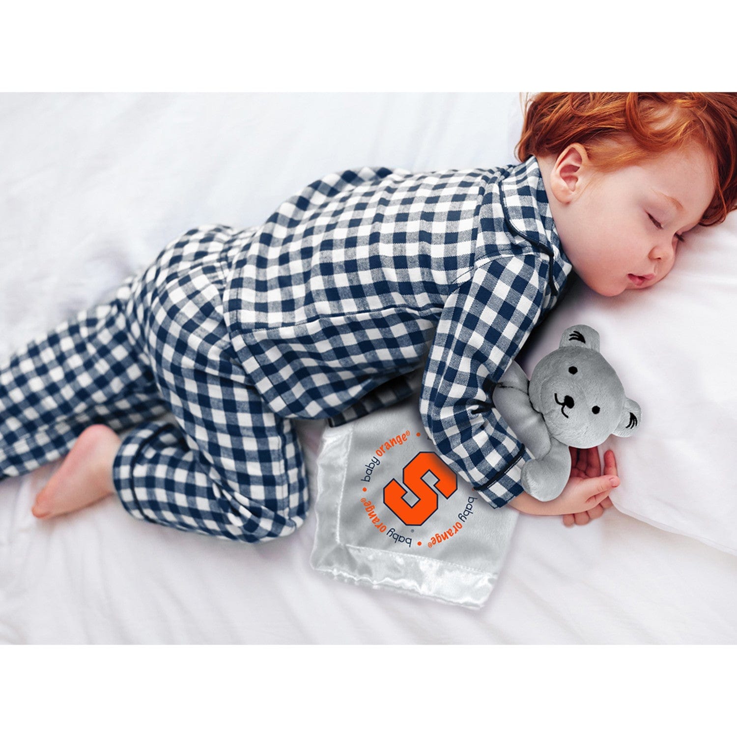 Syracuse Orange Security Bear - Gray - Sports Gifts, Sports Memorabilia, Sports Collectibles, Fan Shop