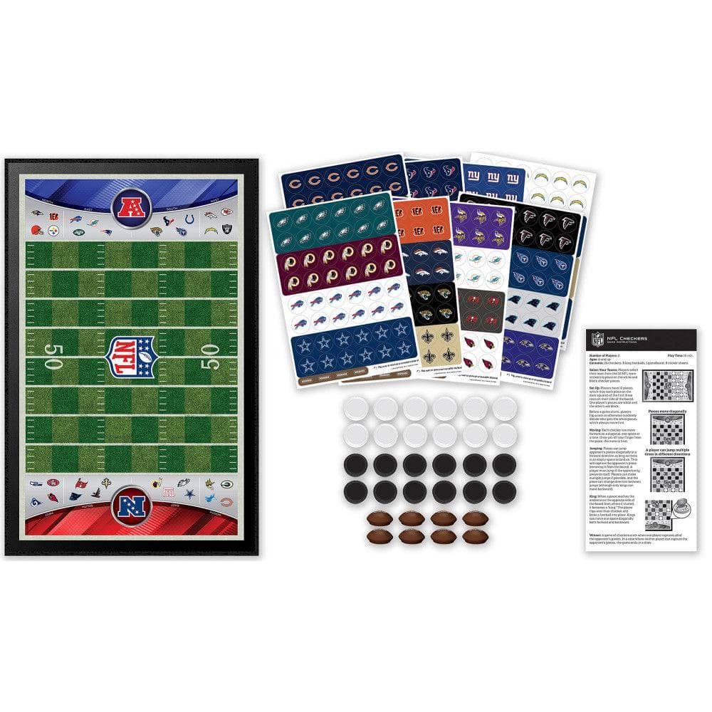 NFL League Checkers Game