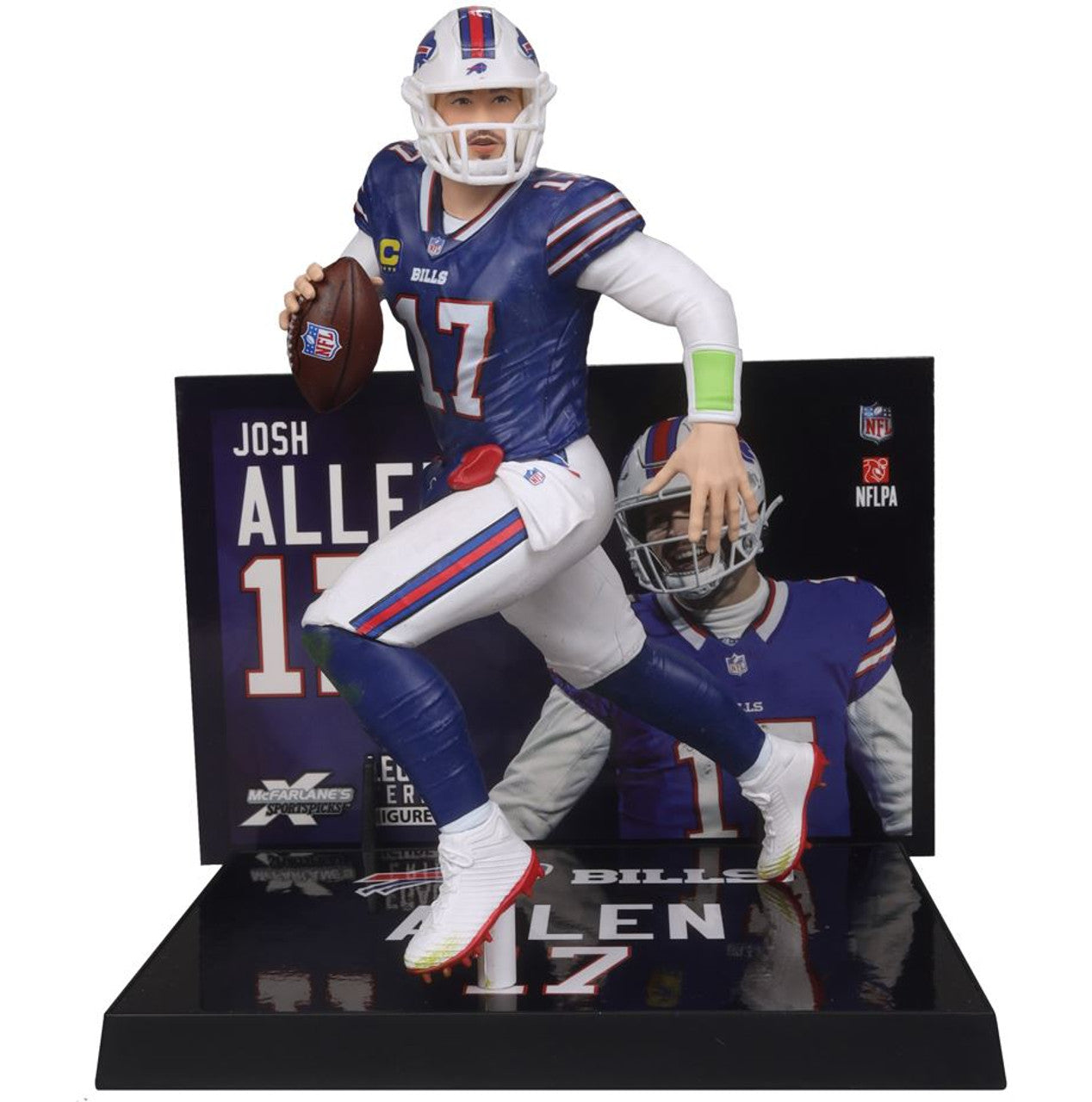 Josh Allen (Buffalo Bills) NFL 7" Figure McFarlane - Sports Collectibles, Sports Memorabilia, Sports Fan Shop, Sports Gifts