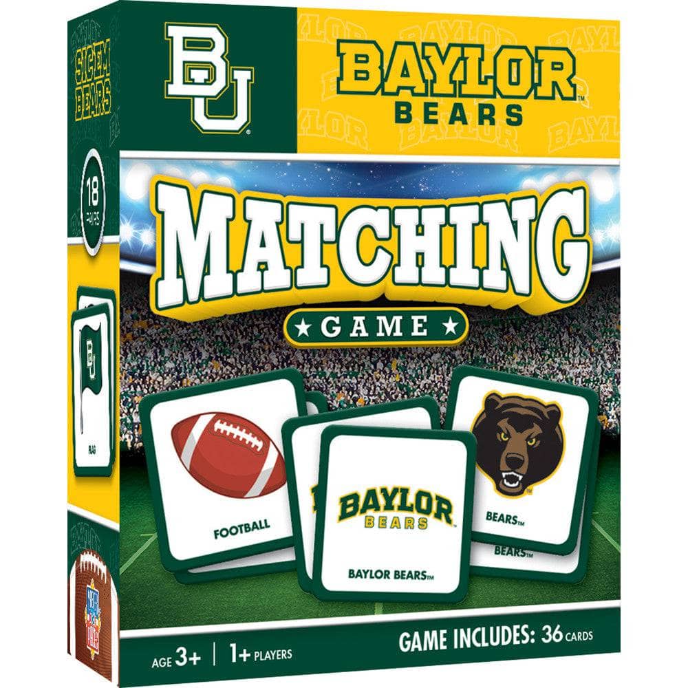Baylor Bears Memory Matching Game - Sports Gifts, Sports Memorabilia, Sports Collectibles, Fan Shop