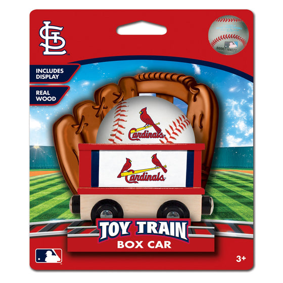 St. Louis Cardinals Toy Train Box Car - 757 Sports Collectibles
