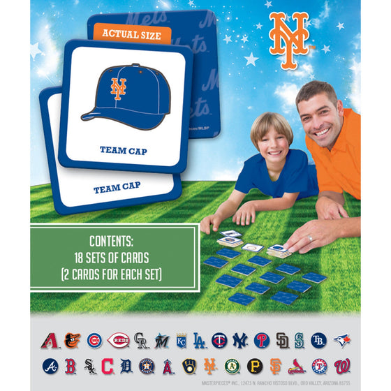 New York Mets Matching Game - 757 Sports Collectibles