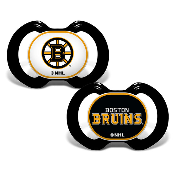 Boston Bruins - Pacifier 2-Pack - 757 Sports Collectibles