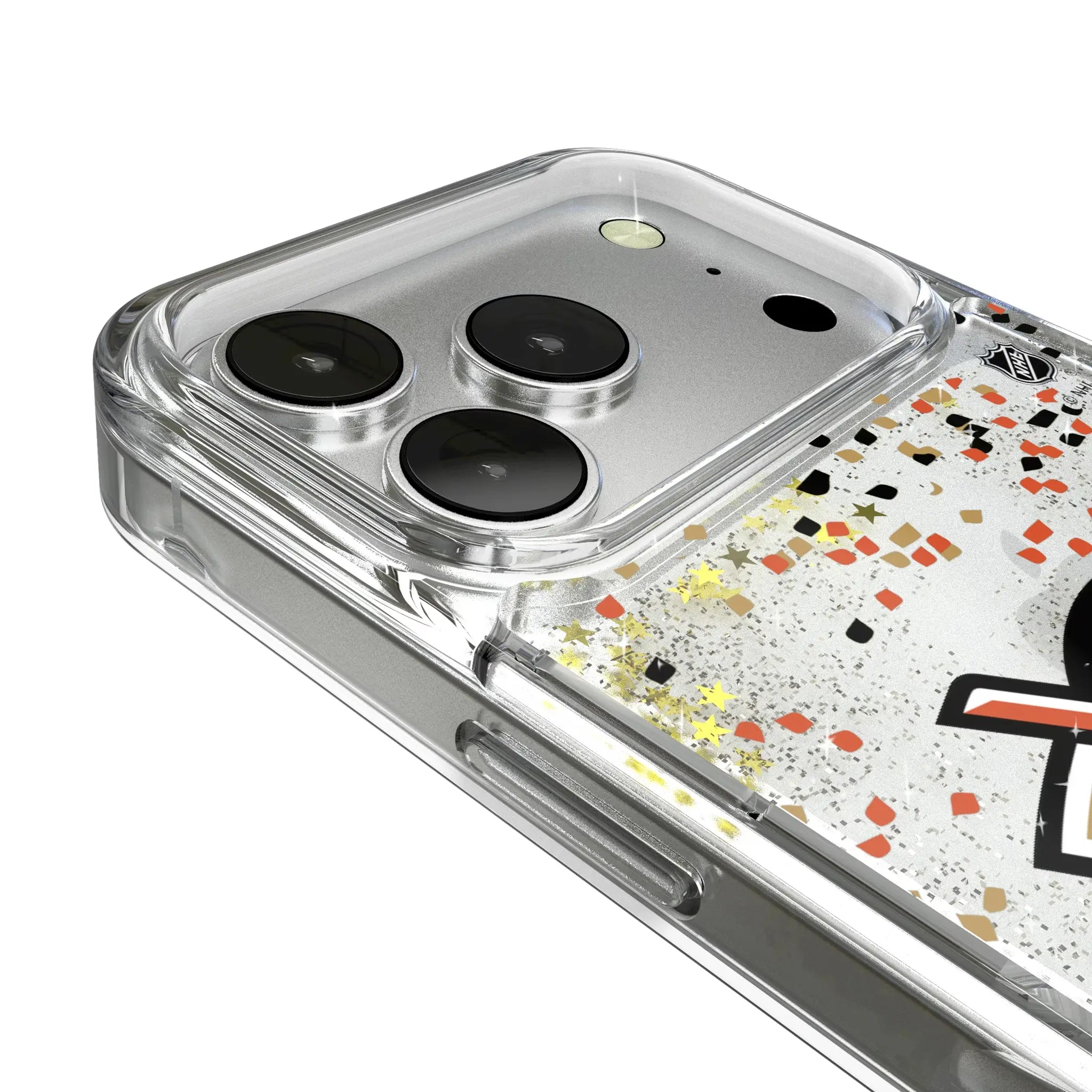 Anaheim Ducks Confetti Glitter Phone Case