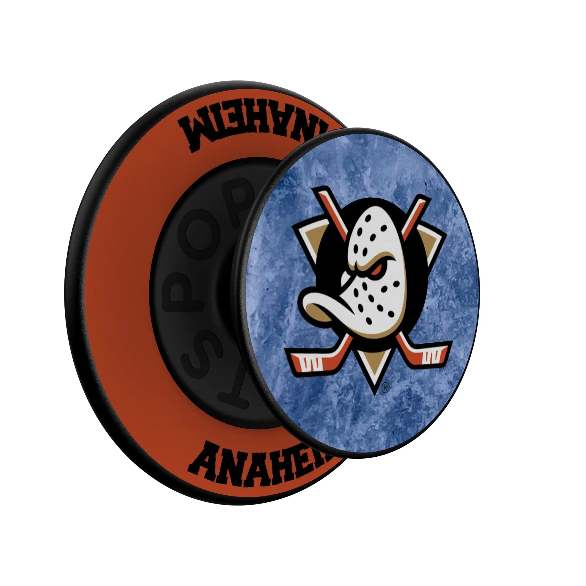 Anaheim Ducks Ice Wordmark PopSockets Magnetic Phone Grip and Stand