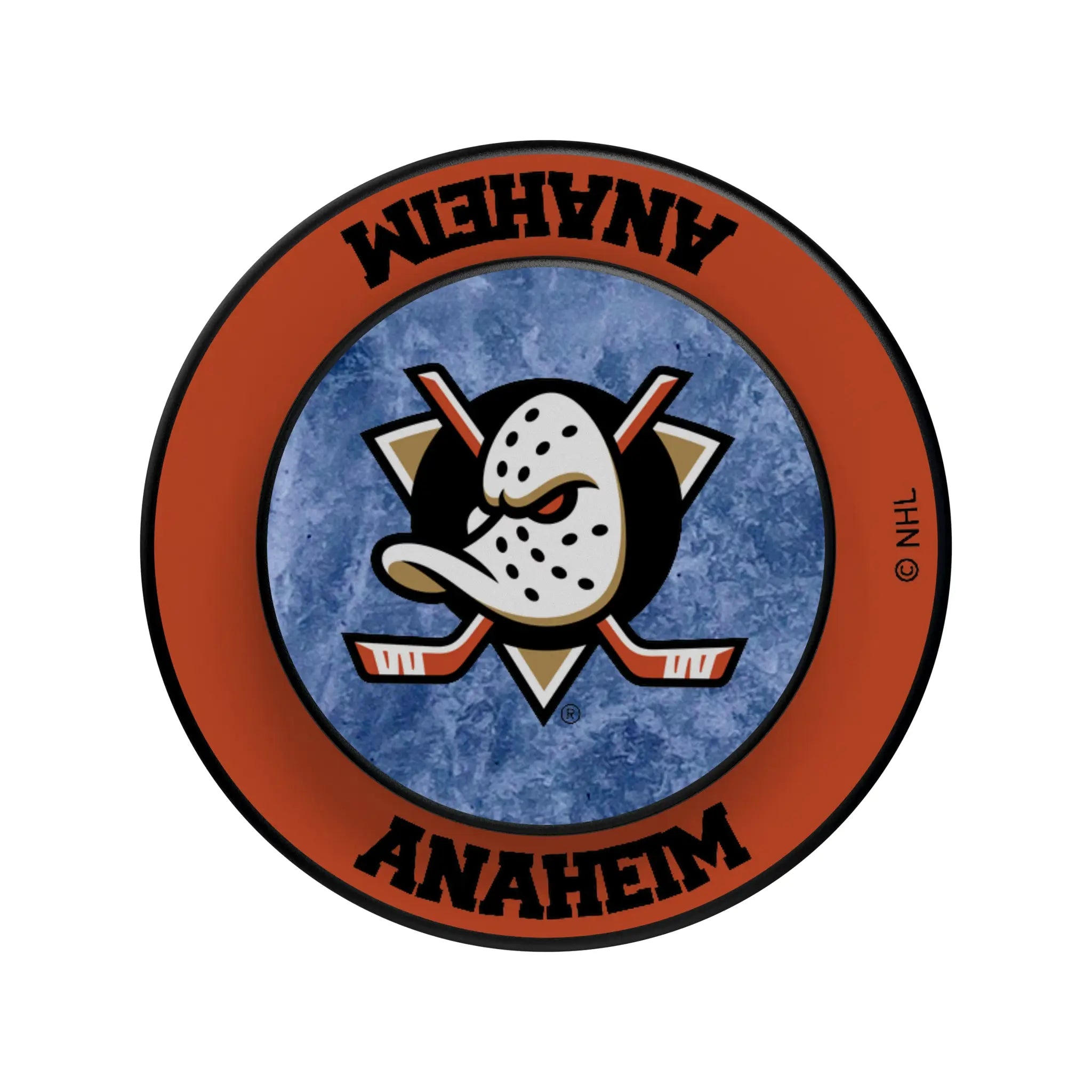 Anaheim Ducks Ice Wordmark PopSockets Magnetic Phone Grip and Stand