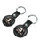 Anaheim Ducks Insignia Black Airtag Holder 2-Pack