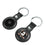Anaheim Ducks Insignia Black Airtag Holder 2-Pack