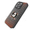 Anaheim Ducks Linen Bling Phone Case for Apple iPhone