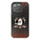 Anaheim Ducks Linen Bling Phone Case for Apple iPhone
