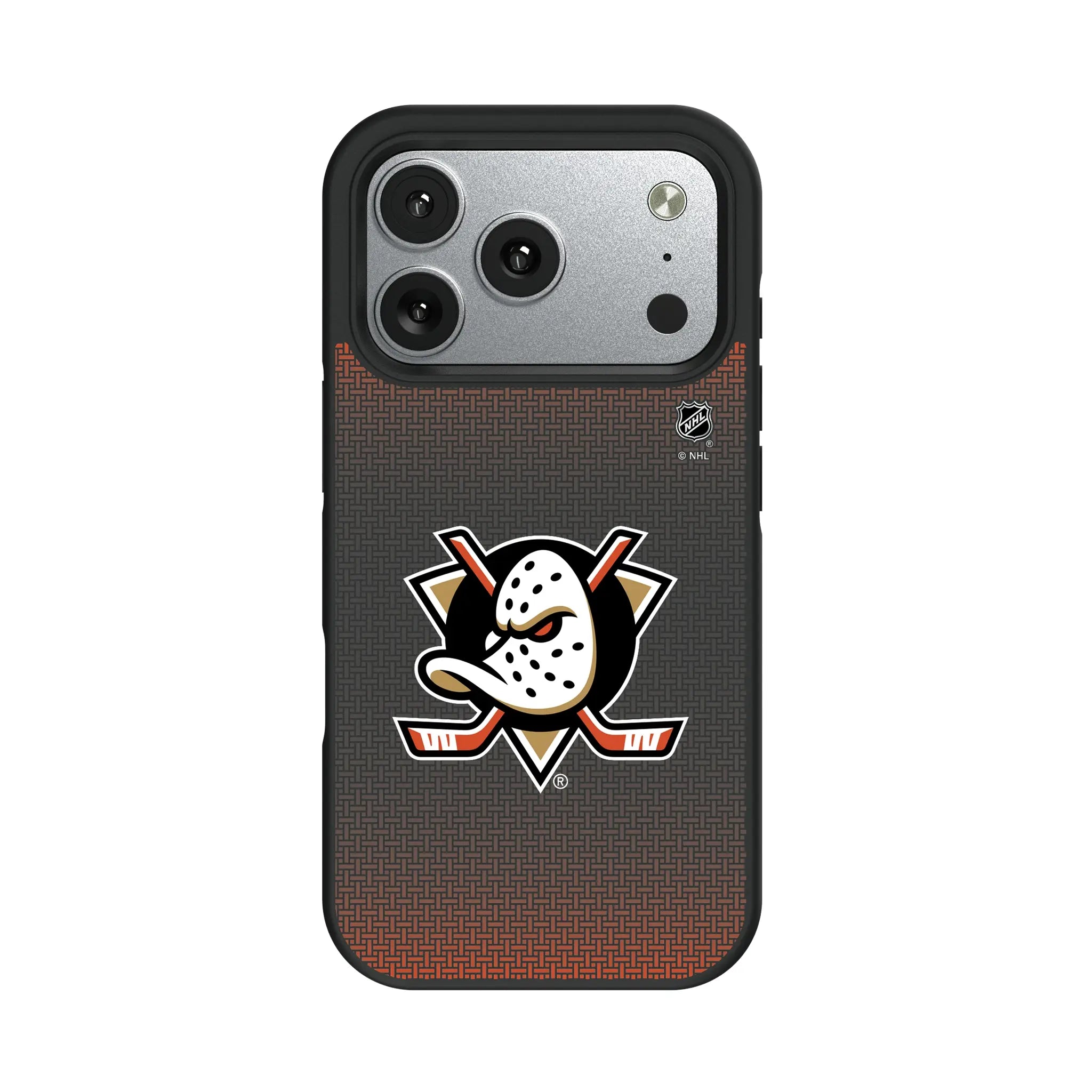 Anaheim Ducks Linen Bump Phone Case