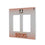 Anaheim Ducks Linen Hidden-Screw Light Switch Plate