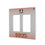 Anaheim Ducks Linen Hidden-Screw Light Switch Plate