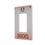 Anaheim Ducks Linen Hidden-Screw Light Switch Plate